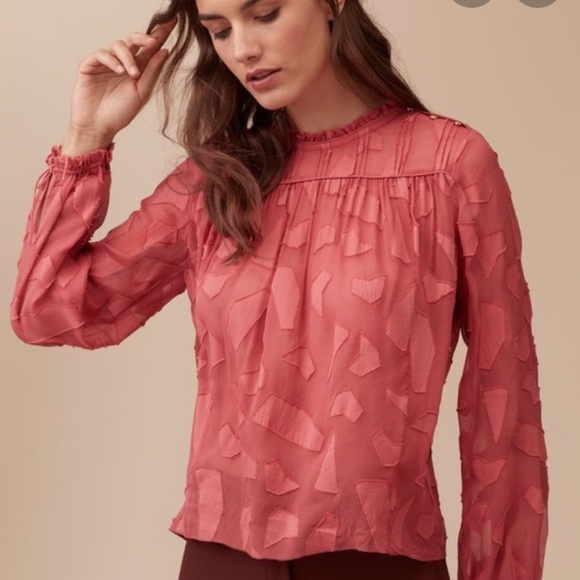 Le fou Wilfred - Black pattern blouse - Picture 1 of 4